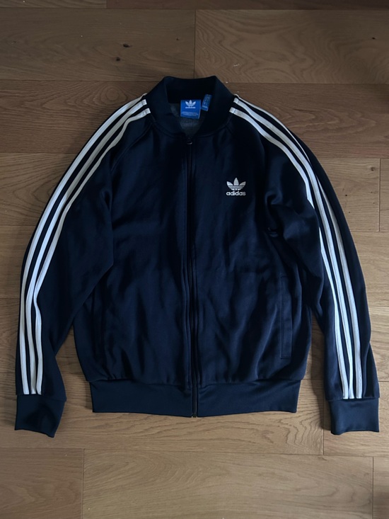 adidas Other - adidas Navy Track Jacket with White Stripes